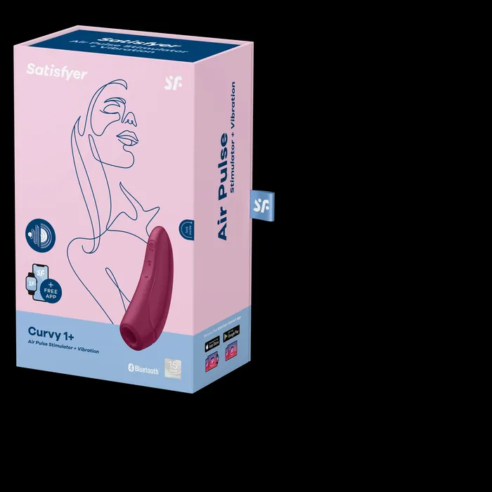 Satisfyer Curvy1 Rose Red Satisfyer Vibrators