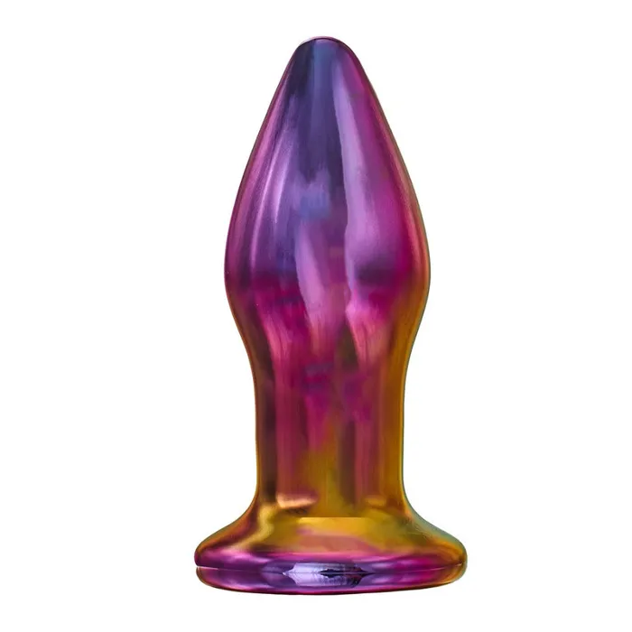 Dream Toys Anal Glamour Glass Remote Vibe Plug