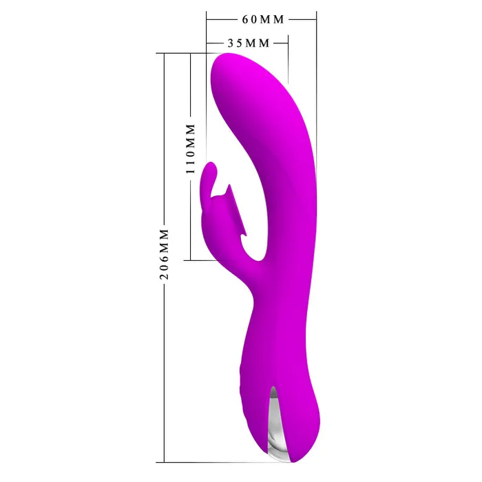 Pretty Love Vibrators Pretty Love Sam Suction GSpot Rabbit Vibrator