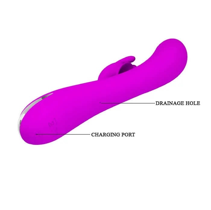 Pretty Love Vibrators Pretty Love Sam Suction GSpot Rabbit Vibrator