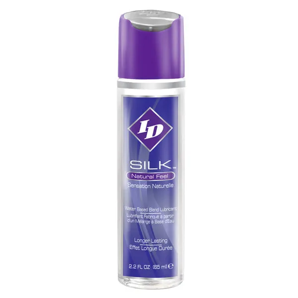 Sexual Health Wellbeing ID Lube ID Silk Natural Feel Water Based Lubricant 22floz65mls