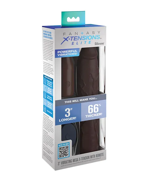 Anal Pipedream Products Fantasy Xtensions Elite 9 Sleeve Vibrating 3 Plug Wremote Anal Pipedream Products Fantasy Xtensions Elite 9 Sleeve Vibrating 3 Plug Wremote