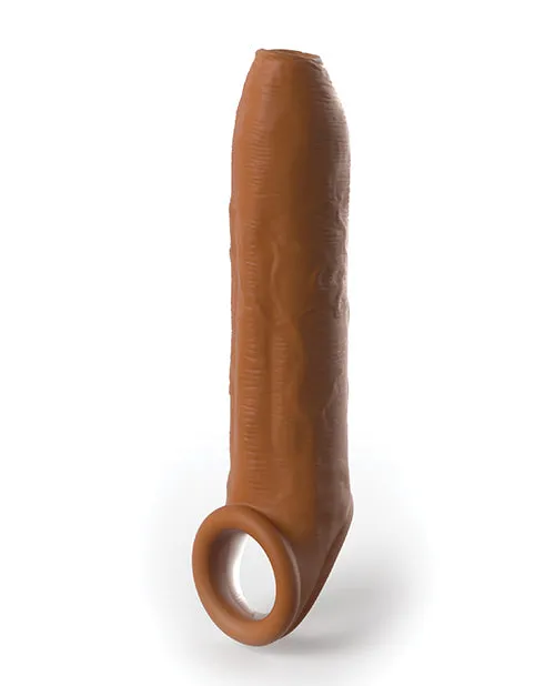 Pipedream Products Male Sex Toys Fantasy Xtensions Elite Uncut 7 Extension Sleeve Wstrap Tan Pipedream Products Male Sex Toys Fantasy Xtensions Elite Uncut 7 Extension Sleeve Wstrap Tan