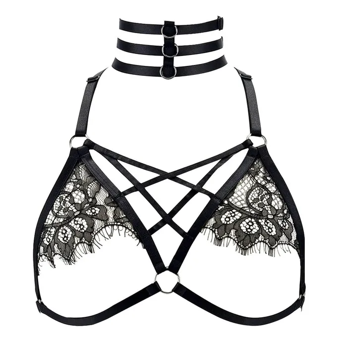 The Kinky Peach Boudoir Dreams Chest Harness Female Sex Toys