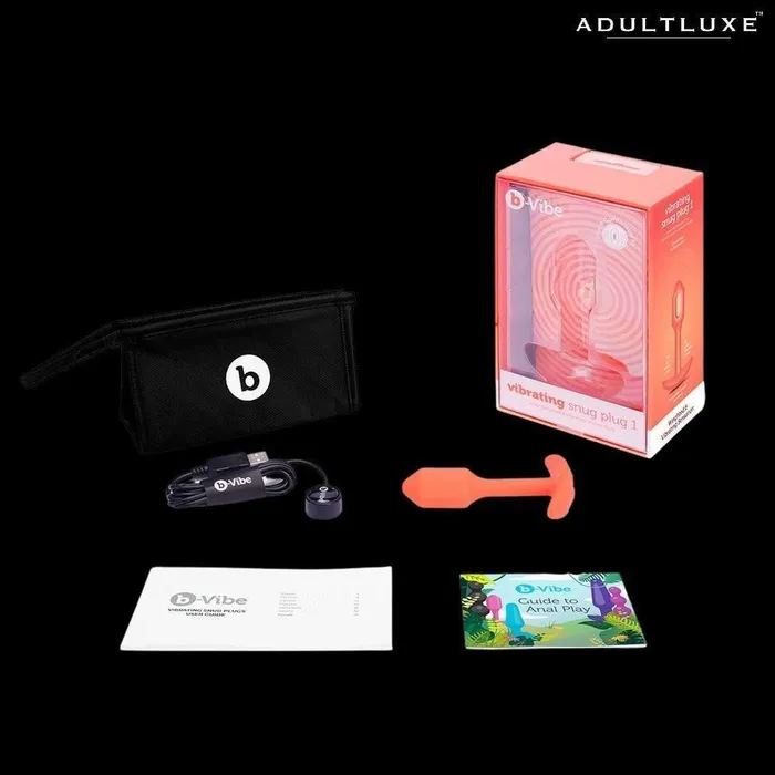 BVibe BVibe Vibrating Snug Plug 1 Anal
