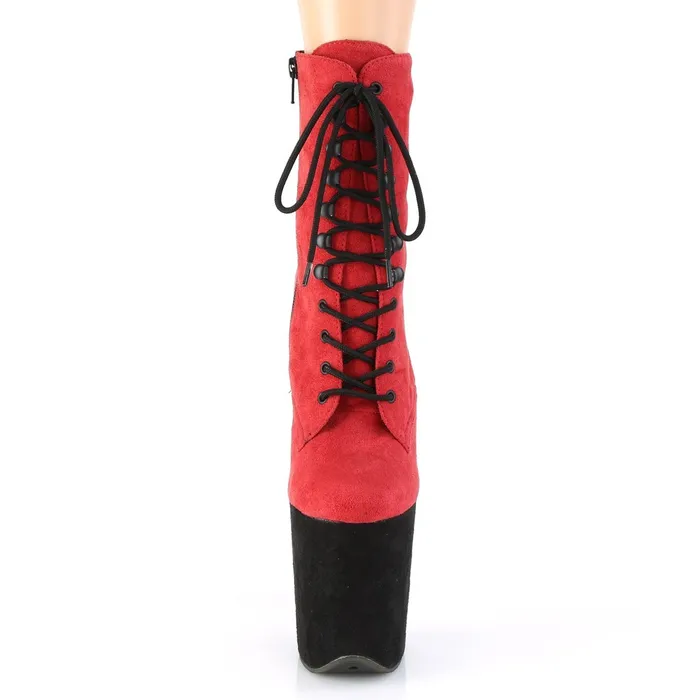 Vibrators SeductiveA809 Exotic Boot Red Faux Suede CHASTITY CAGE CO Vibrators SeductiveA809 Exotic Boot Red Faux Suede CHASTITY CAGE CO