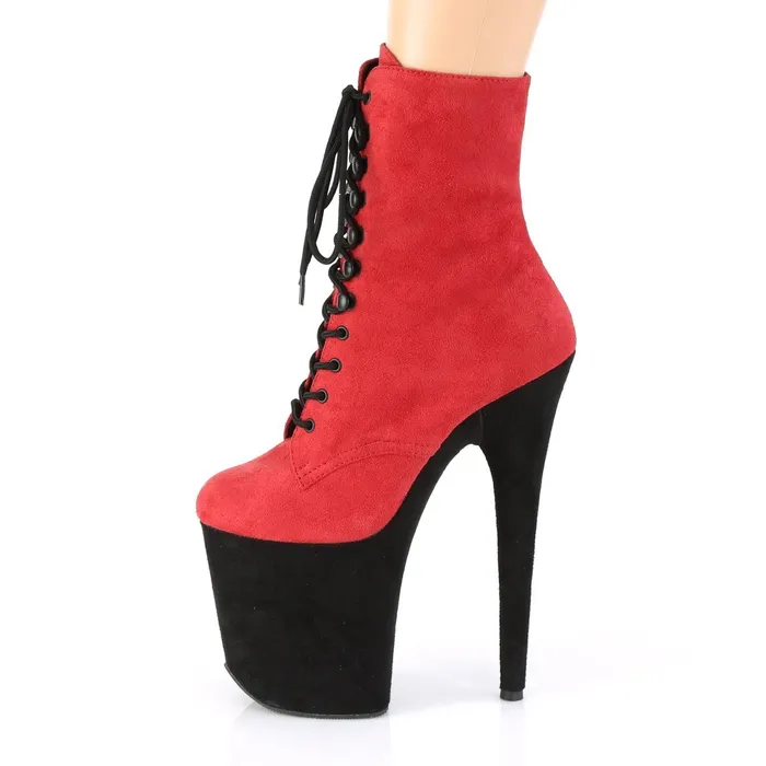 Vibrators SeductiveA809 Exotic Boot Red Faux Suede CHASTITY CAGE CO Vibrators SeductiveA809 Exotic Boot Red Faux Suede CHASTITY CAGE CO
