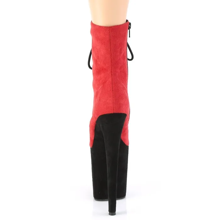 Vibrators SeductiveA809 Exotic Boot Red Faux Suede CHASTITY CAGE CO Vibrators SeductiveA809 Exotic Boot Red Faux Suede CHASTITY CAGE CO