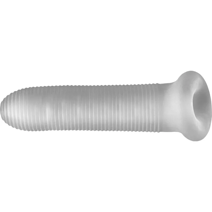 PerfectFit Fat Boy Micro Rib Sheath 65in Clear Dildos