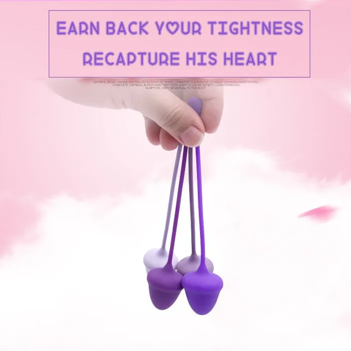 FRISKY BUSINESS SG Ben Wa Silicone Kegel Balls Female Sex Toys