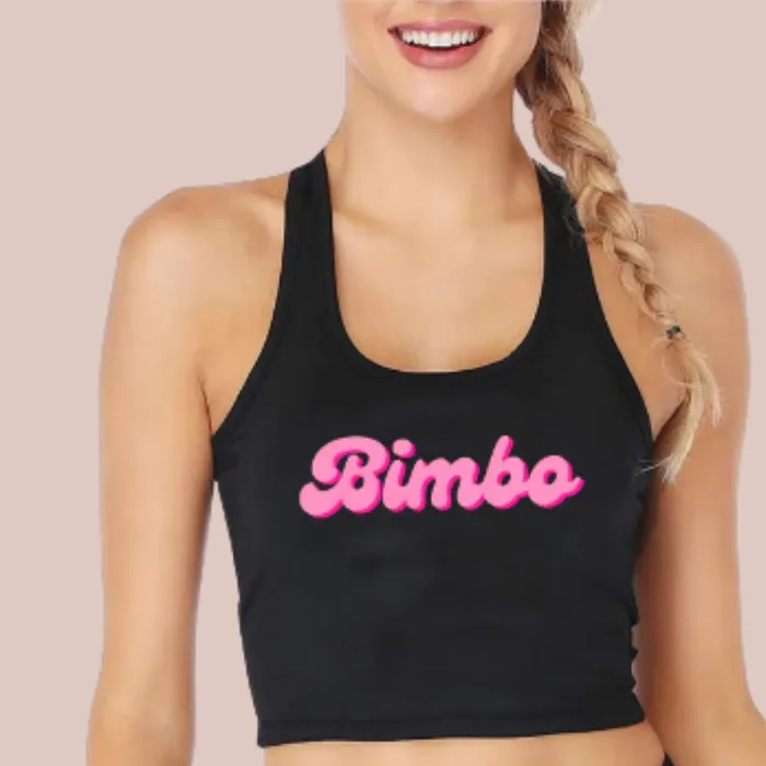 House of Chastity Vibrators Bimbo Sleeveless Crop Top