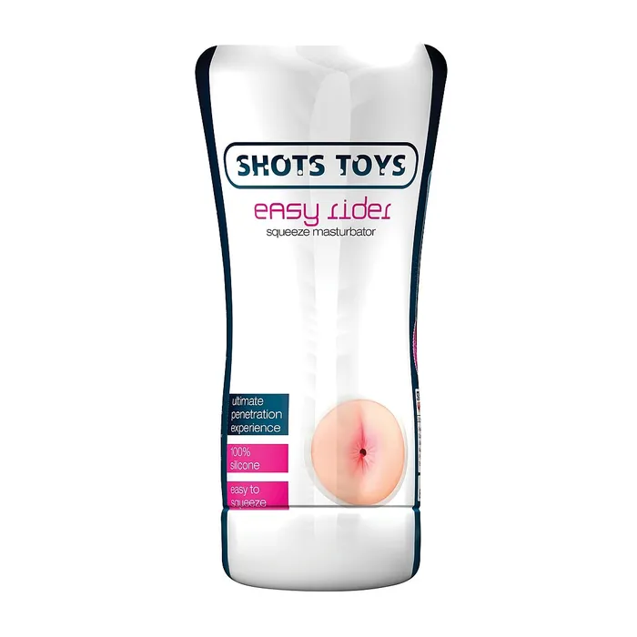 Male Sex Toys Shots America Easy Rider Squeeze Masturbator Anal