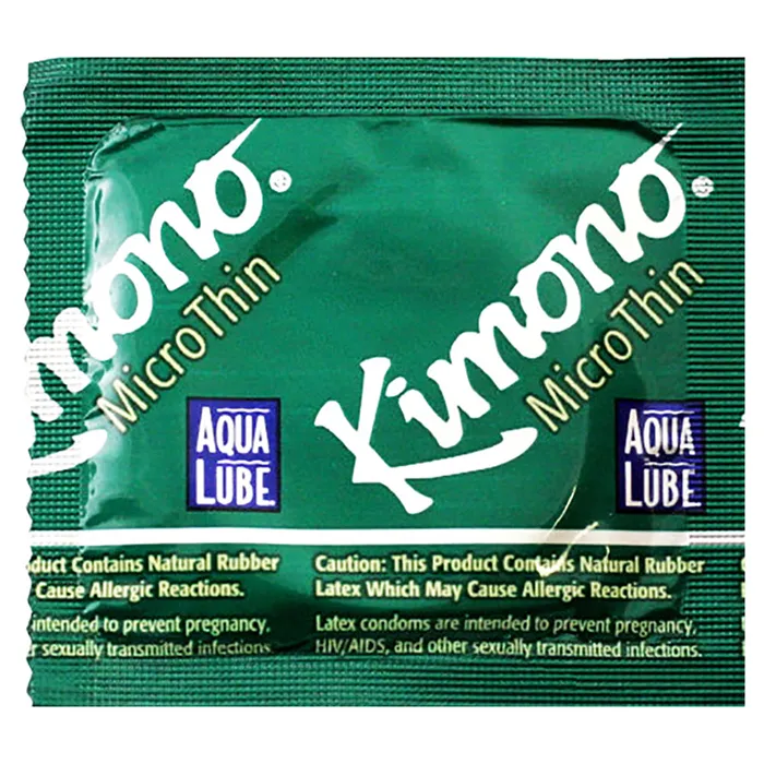 Traveling Tickle Trunk Male Sex Toys Kimono MicroThin Plus AquaLube
