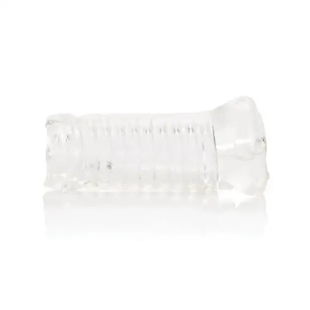 Basic Essentials Tight Pussy Clear CalExotics Male Sex Toys
