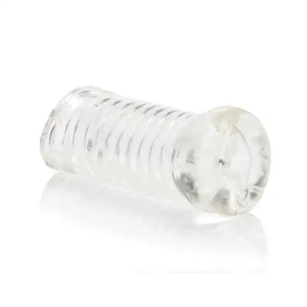 Basic Essentials Tight Pussy Clear CalExotics Male Sex Toys