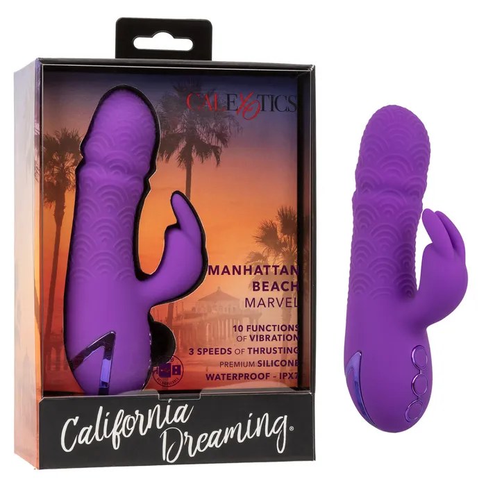 CaleXOtics California Dreaming Manhattan Beach Marvel Purple CalExotics Vibrators