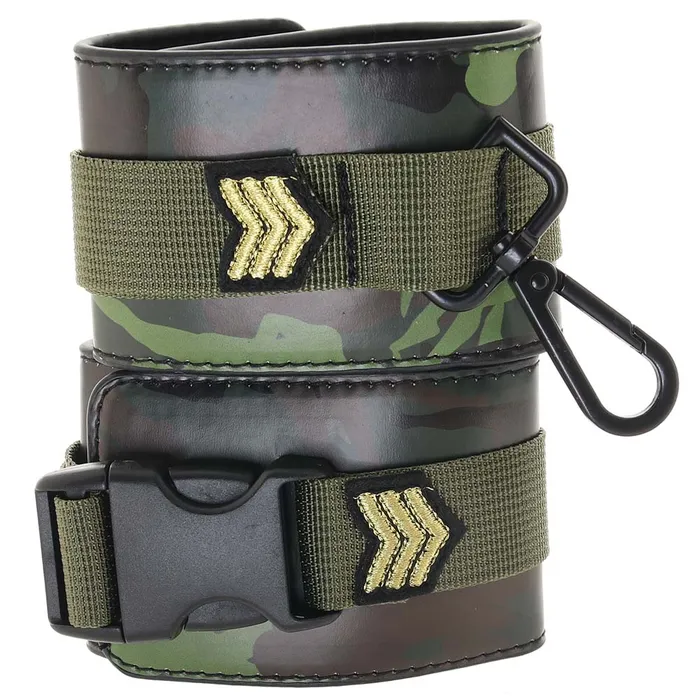 Couples Shots Toys Ouch Army Themed Ankle Cuffs Couples Shots Toys Ouch Army Themed Ankle Cuffs