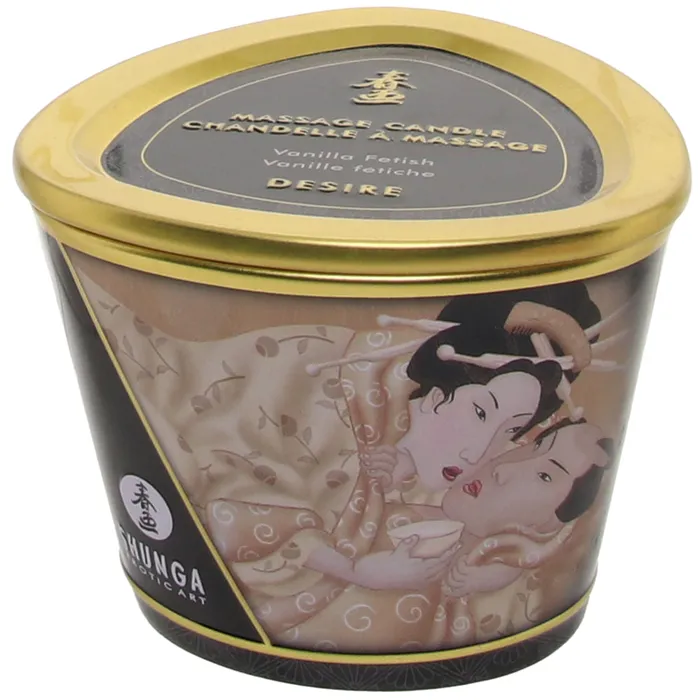 Couples Shunga Massage Candle 57oz in Vanilla Fetish Couples Shunga Massage Candle 57oz in Vanilla Fetish