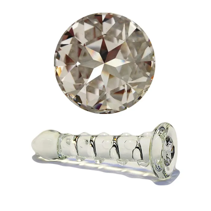 Dildos Crystal Delights Clear Star Delight Dildo