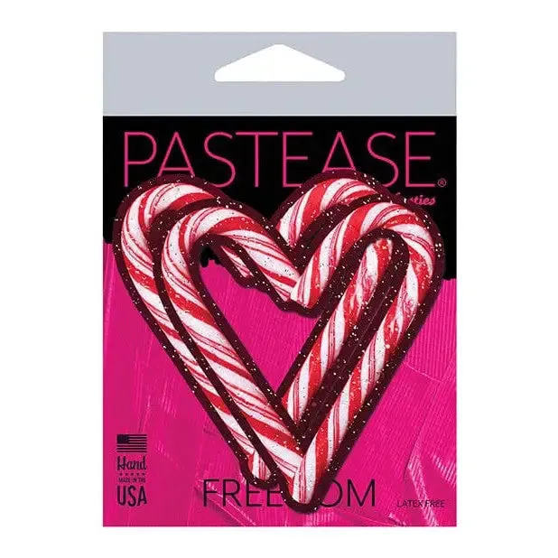 Dildos Pastease Pastease Premium Holiday Candy Cane Heart