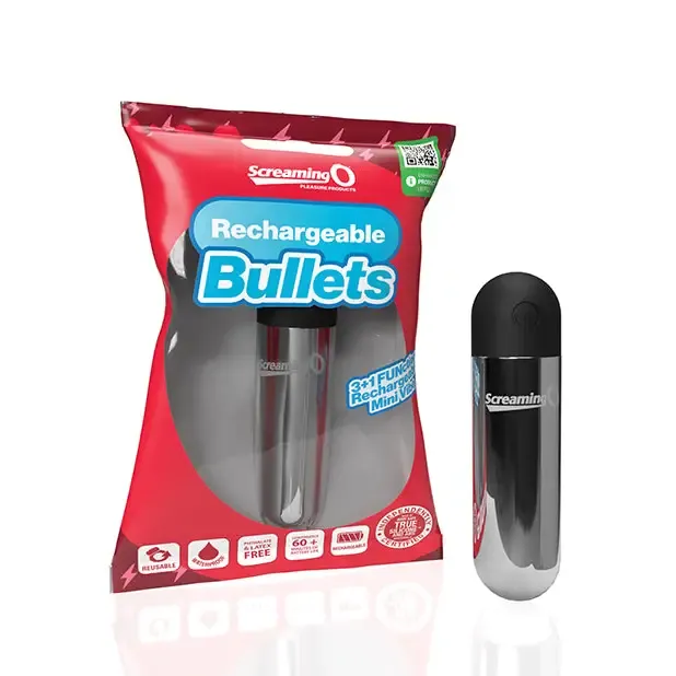 Female Sex Toys Bushman Products Screaming O Rechargeable Bullets