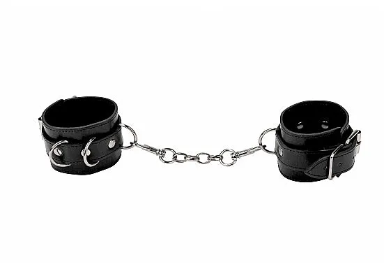 HonourSkintwocom Leather Cuffs Black Restraints