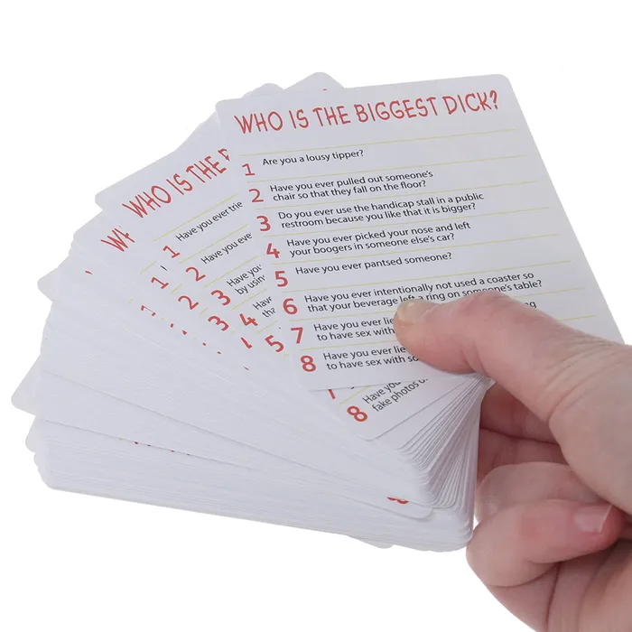 Kheper Games Who Is The Biggest Dick Card Game Games