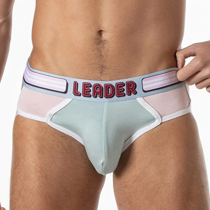 Leader Vibrators LEADER Candy Jockstrap Blue