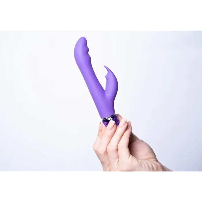 Maia Toys Hailey Silicone Rabbit Purple Vibrators Maia Toys Hailey Silicone Rabbit Purple Vibrators