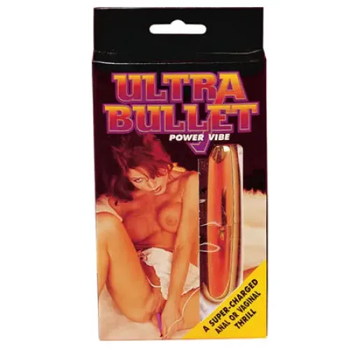 Novelties By Nasswalk Female Sex Toys Ultra Bullet with Controller Gold