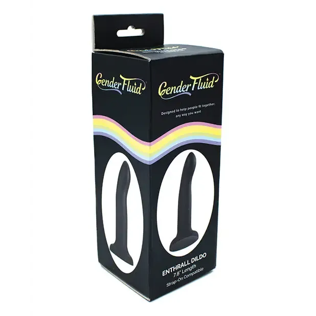 Thank Me Now INC Female Sex Toys Gender Fluid 78 Enthrall Strap On Dildo Black Thank Me Now INC Female Sex Toys Gender Fluid 78 Enthrall Strap On Dildo Black
