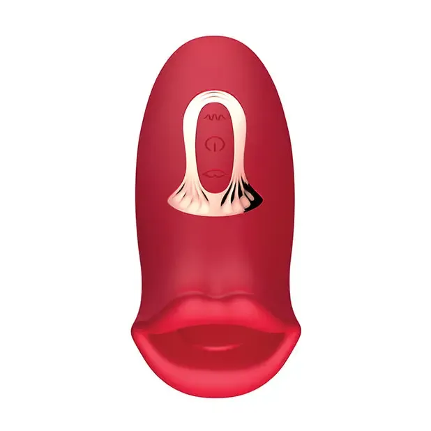 Vibrators Secwell Big Bite Mouth Vibration Biting Red