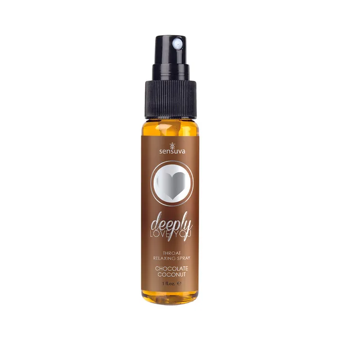Vibrators Sensuva Deeply Love You Chocolate Coconut Throat Relaxing Spray 1oz Bottle Vibrators Sensuva Deeply Love You Chocolate Coconut Throat Relaxing Spray 1oz Bottle