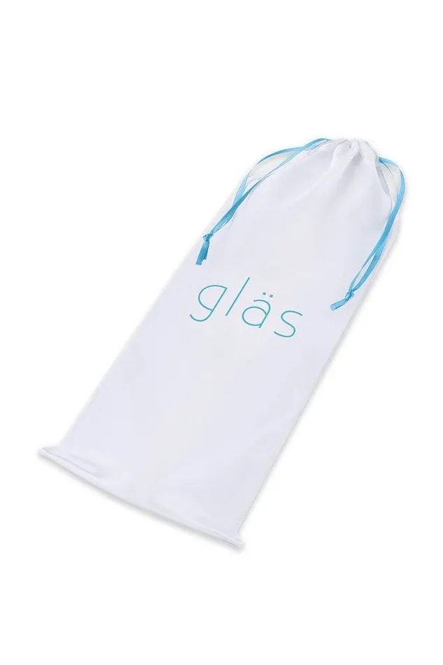Dildos Electric Eel Gls Double Ended 6 Curved Glass Gspot Dildo Blue