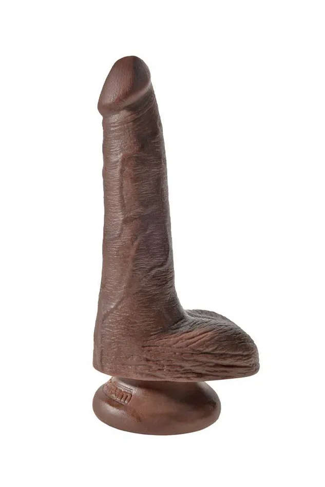 Dildos Pipedream Pipedream King Cock Realistic Dildo with Balls 6 inch BROWN Dildos Pipedream Pipedream King Cock Realistic Dildo with Balls 6 inch BROWN