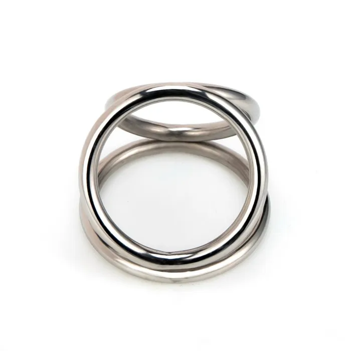 Male Sex Toys Triple Cock Ball Ring Oxyshop