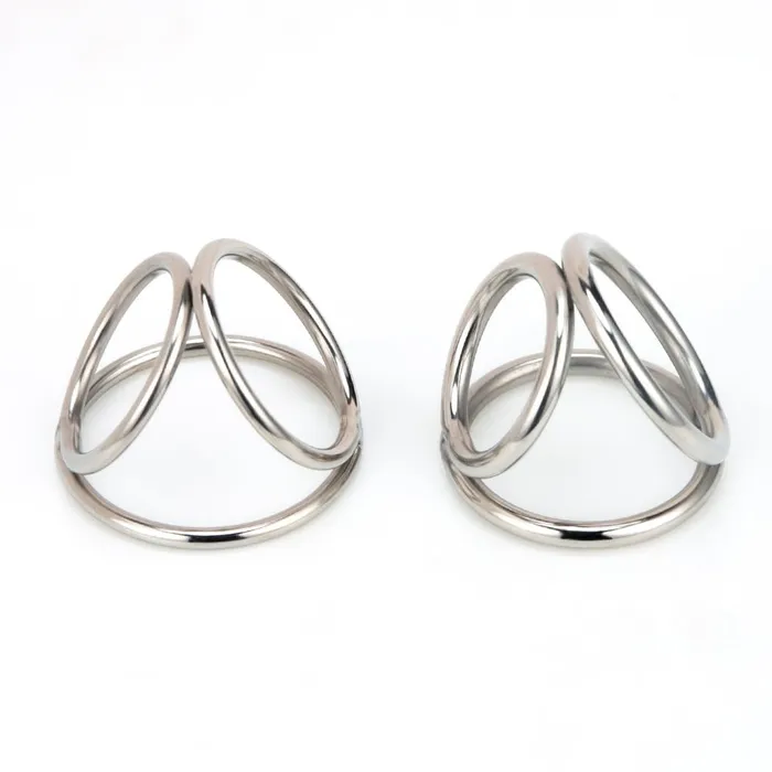 Male Sex Toys Triple Cock Ball Ring Oxyshop