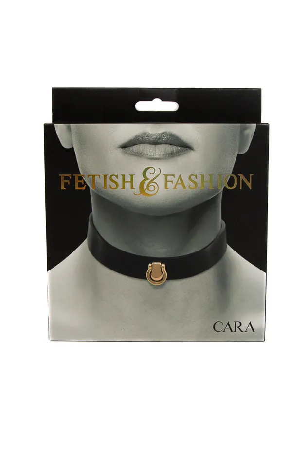 NS Novelties Anal NS Novelties Fetish Fashion Cara Collar BlackGold