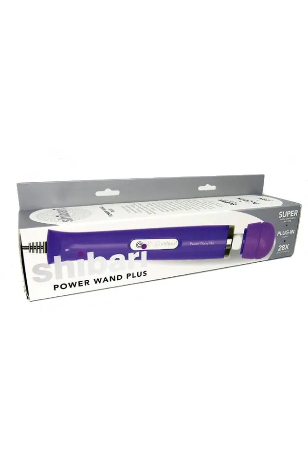Shibari Vibrators Shibari Power Wand Plus Purple