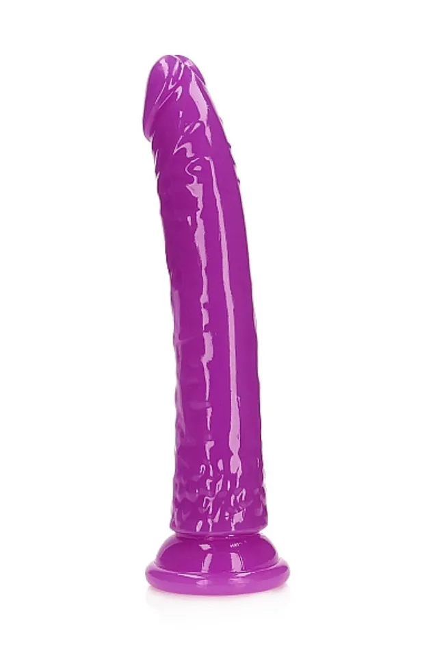 Shots Toys Dildos Shots Toys RealRock 10 Glow in the Dark Slim Dildo Purple Shots Toys Dildos Shots Toys RealRock 10 Glow in the Dark Slim Dildo Purple