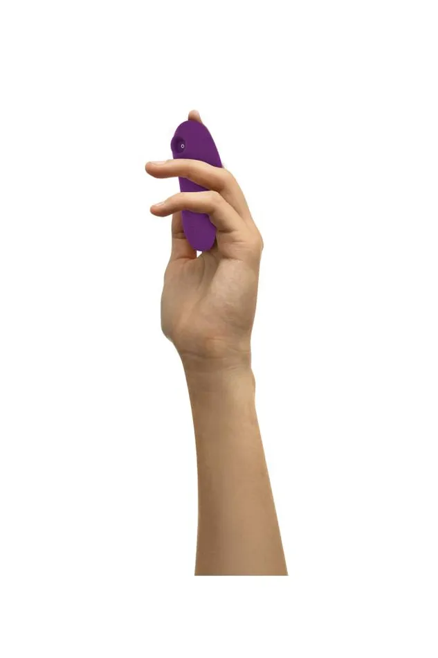 Vibrators Evolved Sucker for You Fingertip Suction Vibrator Purple Evolved