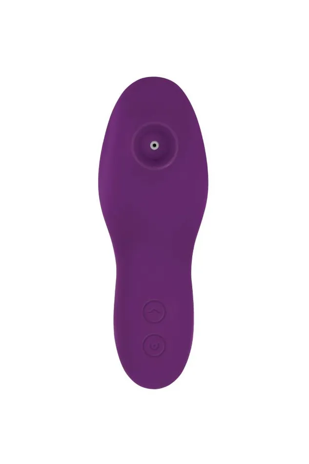Vibrators Evolved Sucker for You Fingertip Suction Vibrator Purple Evolved