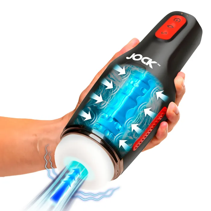 Curve Toys 15X Sucking and Vibrating Masturbator Male Sex Toys