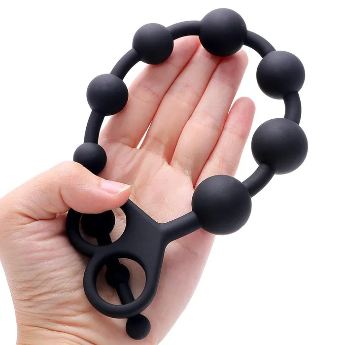 Deep Sensations Silicone Long Ball String Lovegasm Male Sex Toys
