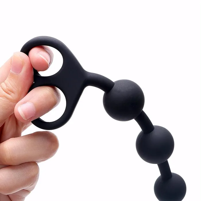 Deep Sensations Silicone Long Ball String Lovegasm Male Sex Toys
