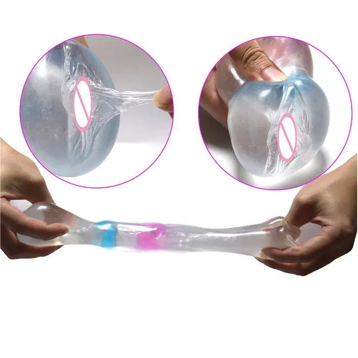 LAZADASEXTOYS Male Sex Toys Artificial Vagina Pocket Pussy Male Masturbator Sex Toys for Man Soft Silicone Masturbation Stroker Cup Adult Toy Sex Products
