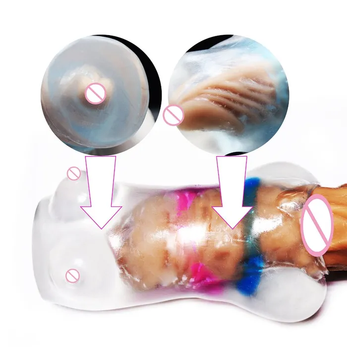 LAZADASEXTOYS Male Sex Toys Artificial Vagina Pocket Pussy Male Masturbator Sex Toys for Man Soft Silicone Masturbation Stroker Cup Adult Toy Sex Products