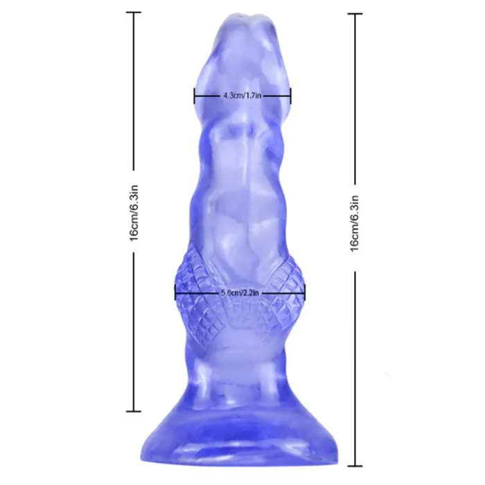 Lovegasm Dildos Blue Frisky Little Monster Dildo Cool Weird Horse Unicorn Wars