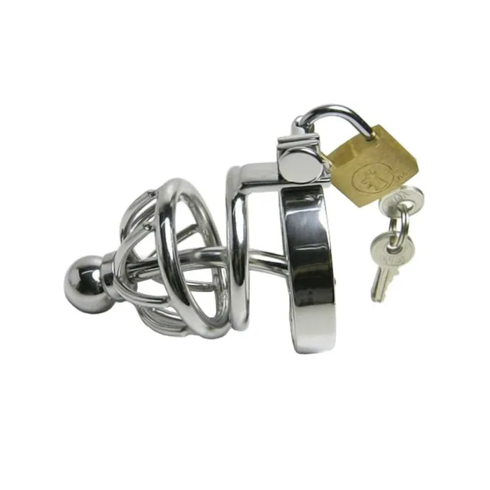 Male Sex Toys Lovegasm Torture Cage Holy Trainer Urethral Device
