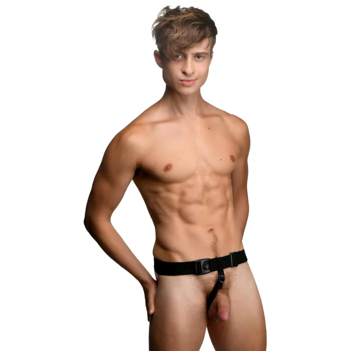 Male Sex Toys Master Series BumTastic 28X Silicone Anal Plug with Comfort Harness and Remote Control